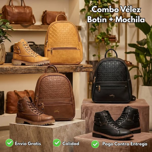 Combo Vélez Botín + Mochila Más Deseado – Edición Especial 🎁
