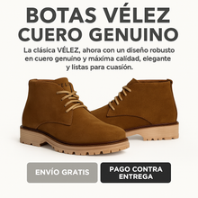 🔥 OFERTA SOLO HOY 🔥 BOTIN VLZ CLÁSICO DE CUERO GENUINO PREMIUM
